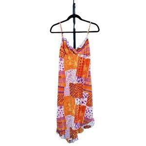 Studio Soleil Multi Color Strapless Dress Size Medium NWT